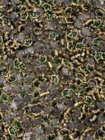 Crown Shaped Kundan Stones in Gold-Finished Settings (50g) - Image 4