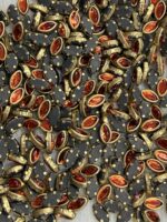 Marquise (Eye/Leaf) Shaped Kundan Stones in Gold Settings (3x6)(50g) - Image 13