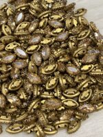 Professional Aari & Jewelry Clip Stone Collection | Eye Shapes (10x5)(20Pc) - Image 13