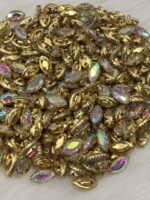 Professional Aari & Jewelry Clip Stone Collection | Eye Shapes (10x5)(20Pc) - Image 19