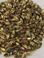 Professional Aari & Jewelry Clip Stone Collection | Eye Shapes (10x5)(20Pc) - Image 10