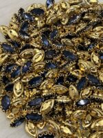 Professional Aari & Jewelry Clip Stone Collection | Eye Shapes (10x5)(20Pc) - Image 2