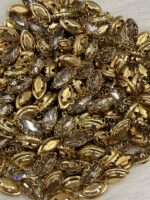 Professional Aari & Jewelry Clip Stone Collection | Eye Shapes (10x5)(20Pc) - Image 3