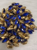 Professional Aari & Jewelry Clip Stone Collection | Eye Shapes (10x5)(20Pc) - Image 15