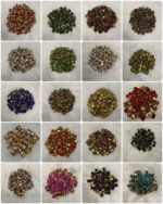 Professional Clip Stone Collection | Square Shape (4x4)(20Pc)