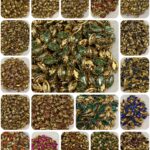 Professional Aari & Jewelry Clip Stone Collection | Eye Shapes (10x5)(20Pc)