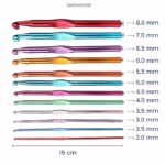 Crochet Needles, Knitting Needles, Crochet Kit, Crochet Hook, Knitting Kit, Needle Set, Knitting Needle Set, Crochet Needle, Crochet Set, Crochet Hook Set - Image 2
